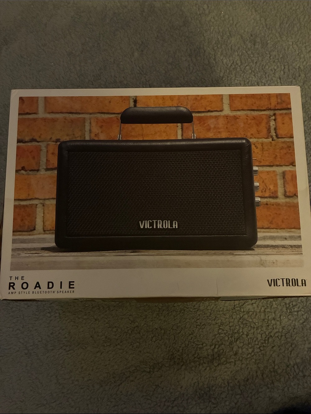 Victrola Roadie Portable Bluetooth Speaker - Black